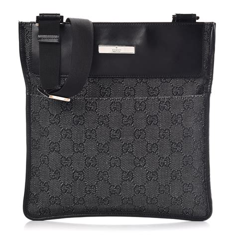 gucci sling bag black|gucci black crossbody camera bag.